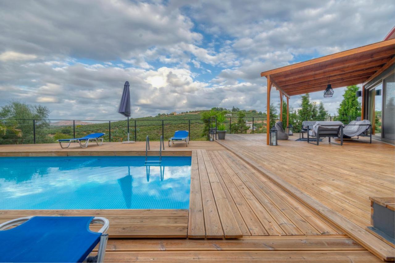 Private Pool Villa Ggki Skepasti Exterior foto