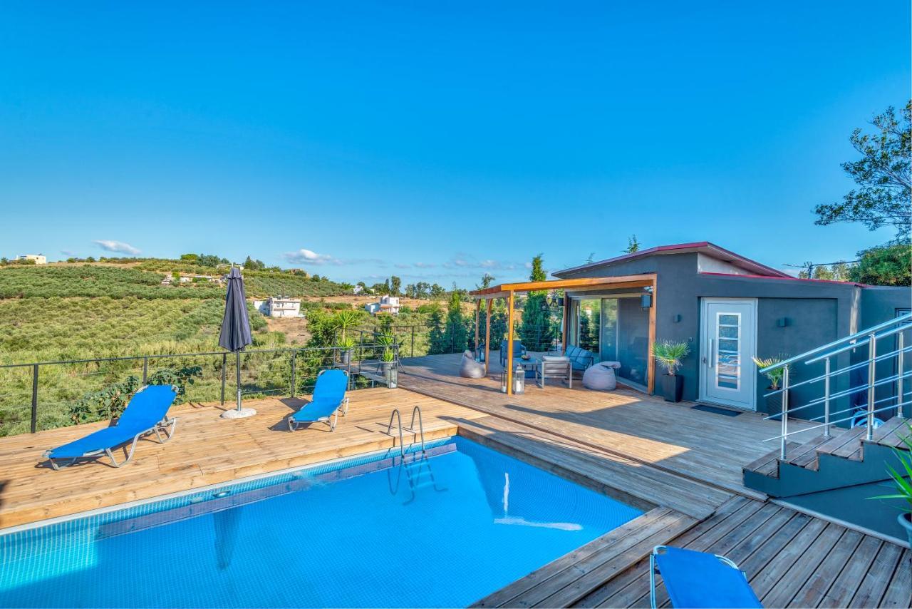 Private Pool Villa Ggki Skepasti Exterior foto