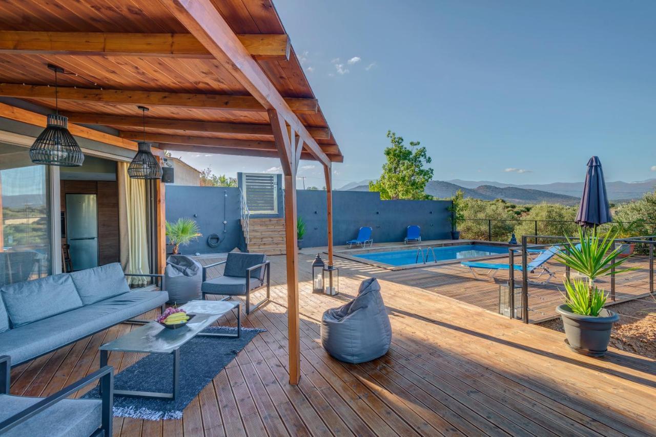 Private Pool Villa Ggki Skepasti Exterior foto