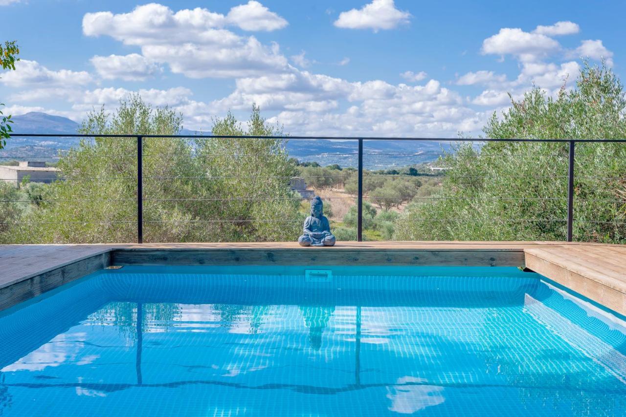 Private Pool Villa Ggki Skepasti Exterior foto