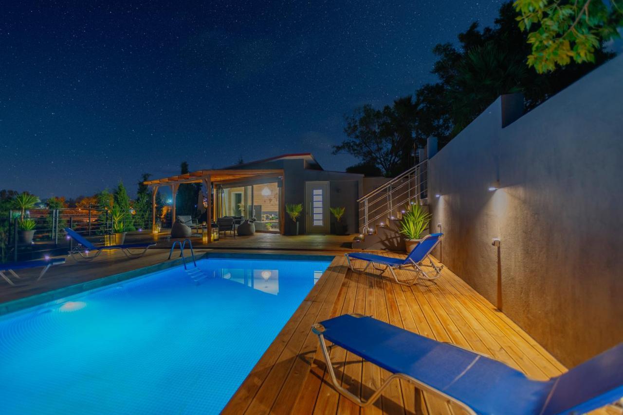 Private Pool Villa Ggki Skepasti Exterior foto
